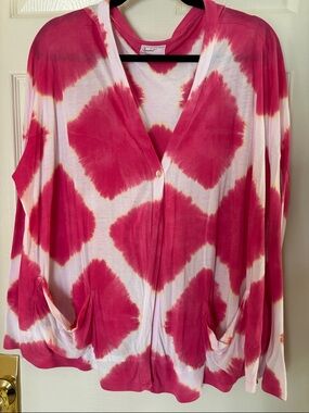 Market Tie-Dye  Cardigan